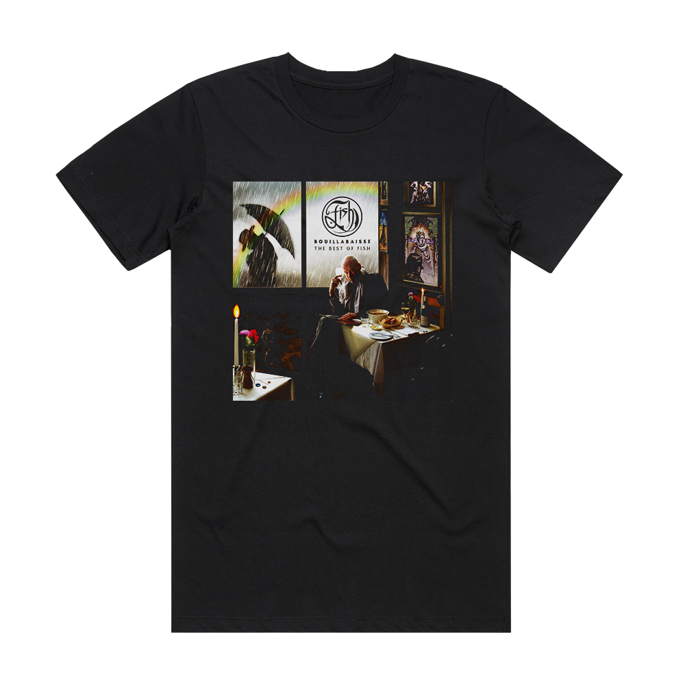 Fish Bouillabaisse Album Cover T-Shirt Black – ALBUM COVER T-SHIRTS
