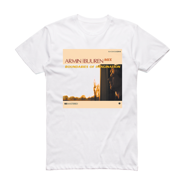 Armin van Buuren Boundaries Of Imagination Album Cover T-Shirt White