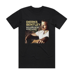 Dierks Bentley Bourbon In Kentucky Album Cover T-Shirt Black