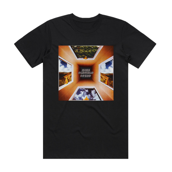 Mike Oldfield Boxed Album Cover T-Shirt Black