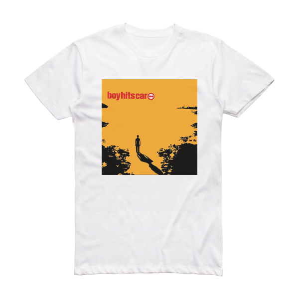 Boy Hits Car Boy Hits Car Album Cover T-Shirt White
