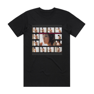 Ayumi Hamasaki Boys Girls Album Cover T-Shirt Black