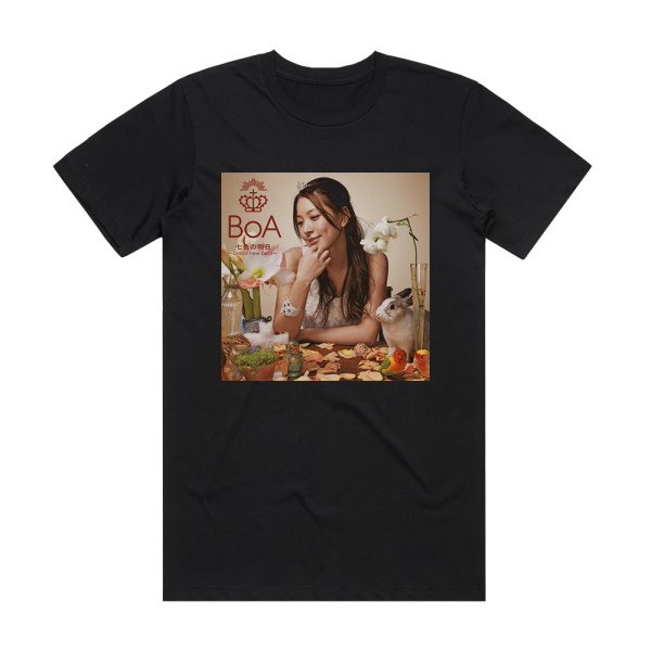 BoA Brand New Beat Your Color Album Cover T-Shirt Black