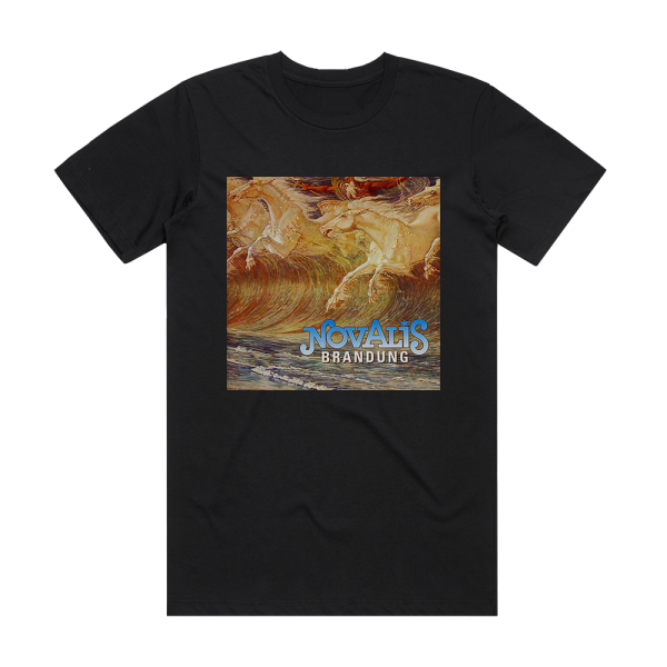 Novalis Brandung Album Cover T-Shirt Black