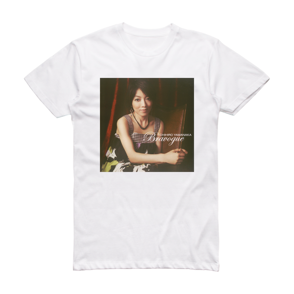 Chihiro Yamanaka Bravogue Album Cover T-Shirt White