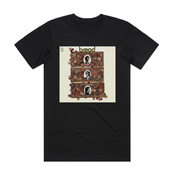 Bread Bread Album Cover T-Shirt Black