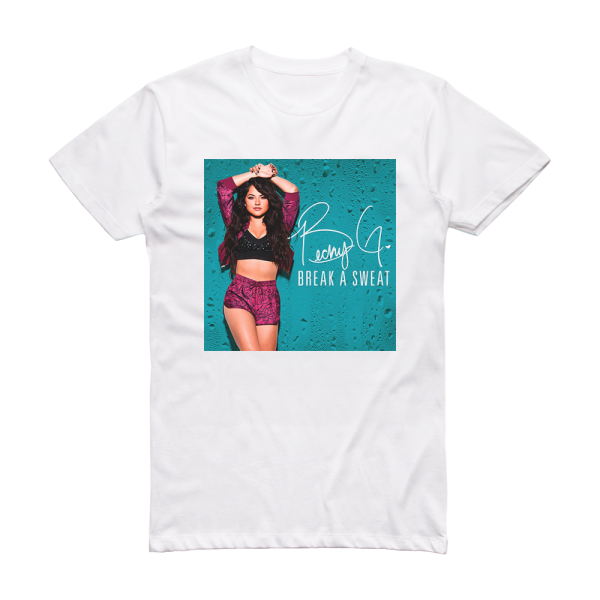 Becky G Break A Sweat Album Cover T-Shirt White