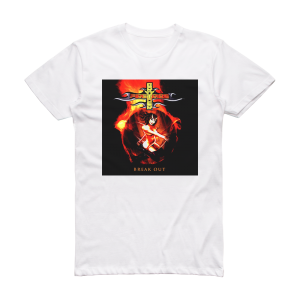 Brother Firetribe Break Out Album Cover T-Shirt White