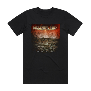 Millennial Reign Break The Tide Album Cover T-Shirt Black