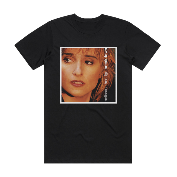 Melissa Etheridge Breakdown Album Cover T-Shirt Black