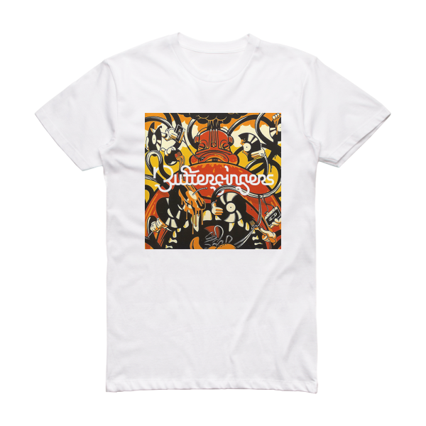 Butterfingers Breakfast At Fatboys Album Cover T-Shirt White