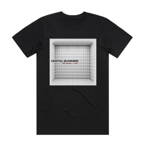 Digital Summer Breaking Point Album Cover T-Shirt Black