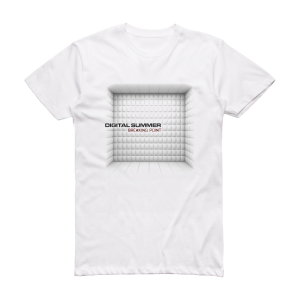 Digital Summer Breaking Point Album Cover T-Shirt White
