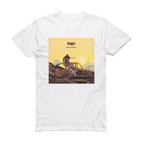 Demon Breakout Album Cover T-Shirt White