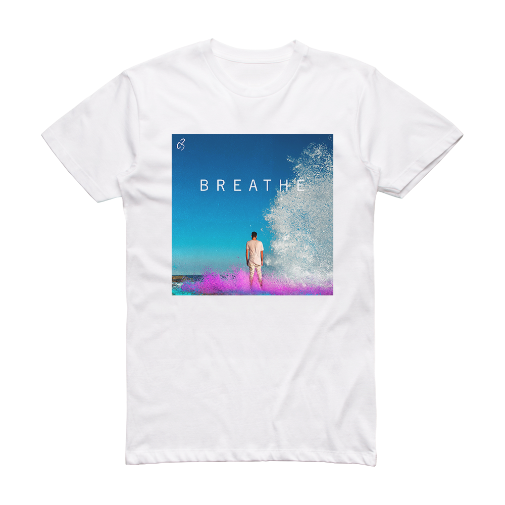 C3 Music Breathe Album Cover T-Shirt White – ALBUM COVER T-SHIRTS