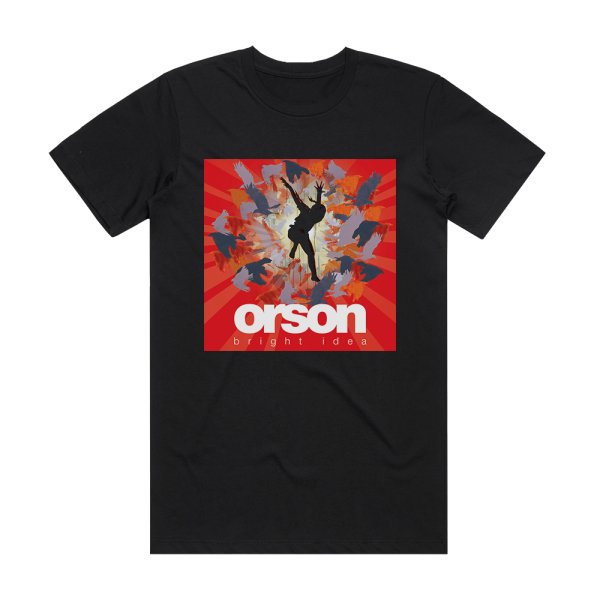 Orson Bright Idea 1 Album Cover T-Shirt Black