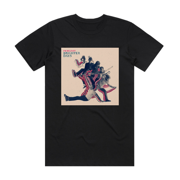 FM Belfast Brighter Days Album Cover T-Shirt Black