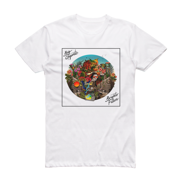 Big Gigantic Brighter Future 1 Album Cover T-Shirt White