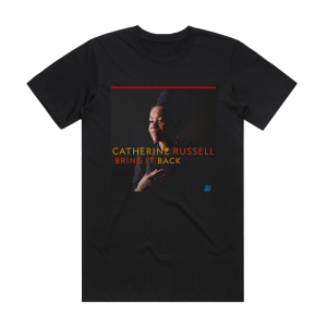Catherine Russell Bring It Back Album Cover T-Shirt Black