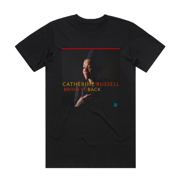 Catherine Russell Bring It Back Album Cover T-Shirt Black