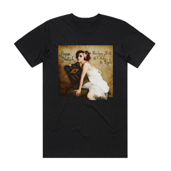 Anna Nalick Broken Doll Odds Ends Album Cover T-Shirt Black