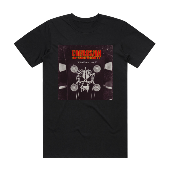 Corrosion of Conformity Broken Man Album Cover T-Shirt Black