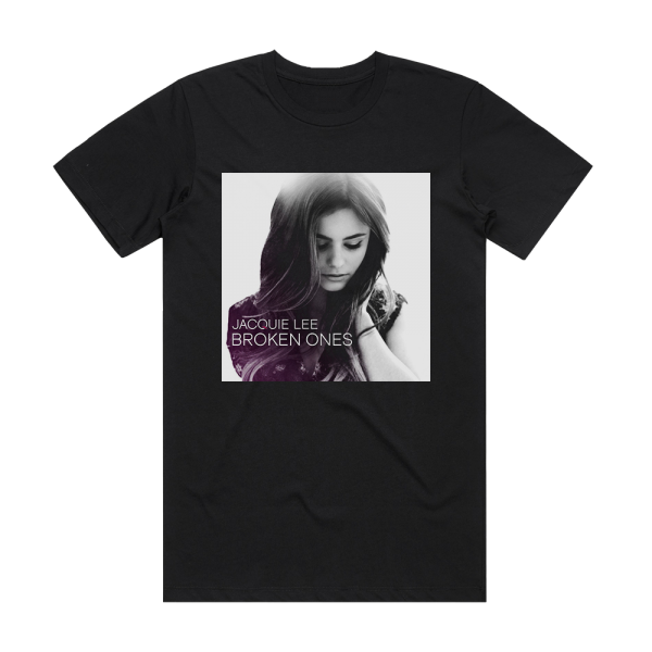 Jacquie Lee Broken Ones Album Cover T-Shirt Black