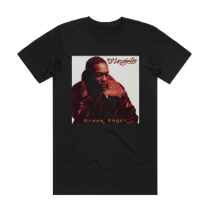 DAngelo Brown Sugar Album Cover T-Shirt Black