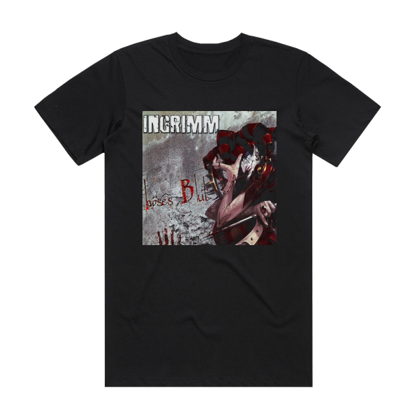 Ingrimm Bses Blut Album Cover T-Shirt Black