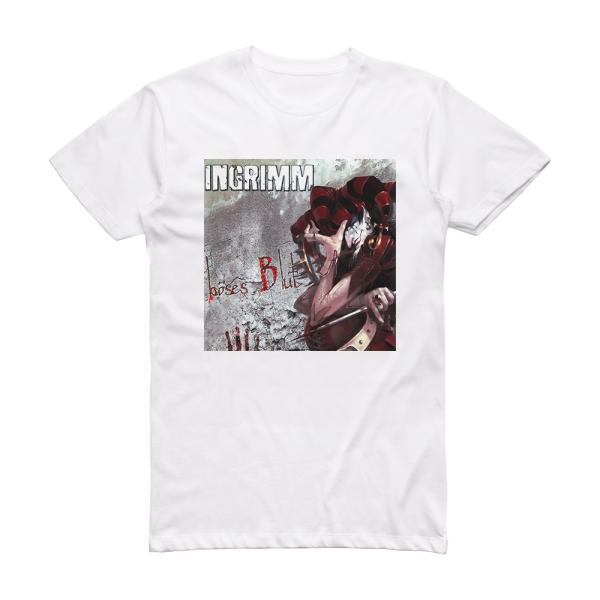 Ingrimm Bses Blut Album Cover T-Shirt White