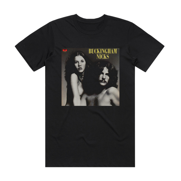 Buckingham Nicks Buckingham Nicks Album Cover T-Shirt Black