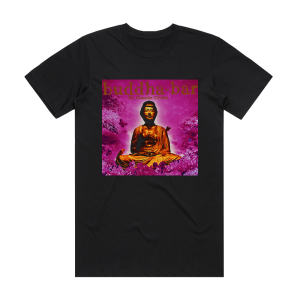 Claude Challe Buddha Bar Album Cover T-Shirt Black