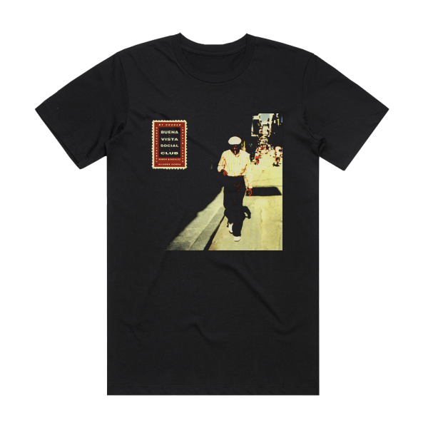 Buena Vista Social Club Buena Vista Social Club 1 Album Cover T-Shirt Black