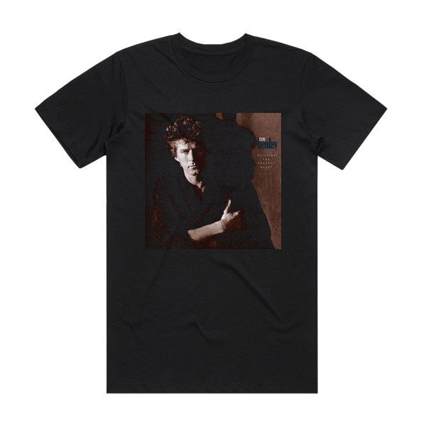 Don Henley Building The Perfect Beast 2 Album Cover T-Shirt Black