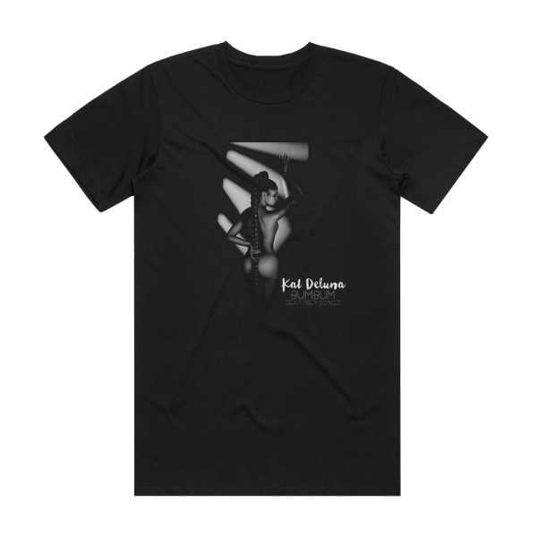 Kat DeLuna Bum Bum Album Cover T-Shirt Black