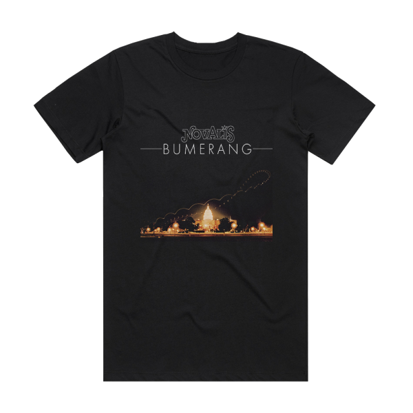 Novalis Bumerang Album Cover T-Shirt Black