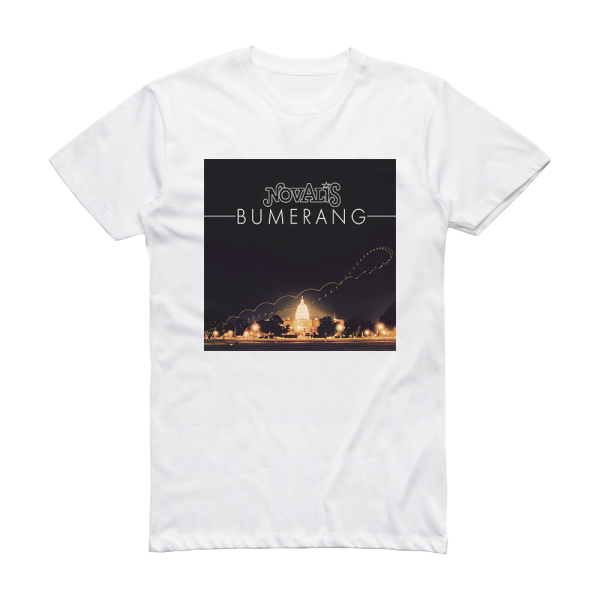 Novalis Bumerang Album Cover T-Shirt White