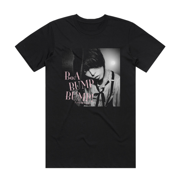 BoA Bump Bump 1 Album Cover T-Shirt Black