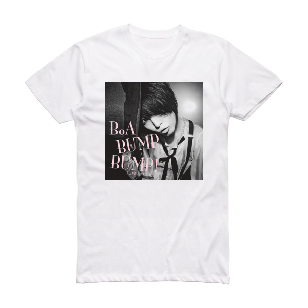 BoA Bump Bump 1 Album Cover T-Shirt White