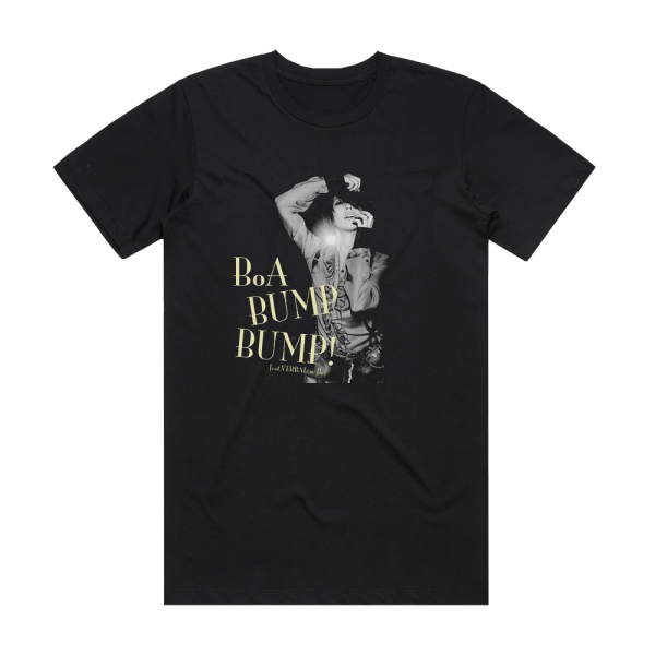 BoA Bump Bump 2 Album Cover T-Shirt Black