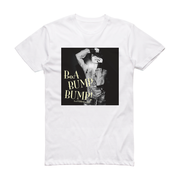 BoA Bump Bump 2 Album Cover T-Shirt White