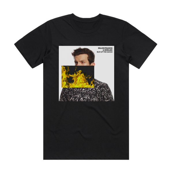 Dillon Francis Bun Up The Dance Album Cover T-Shirt Black