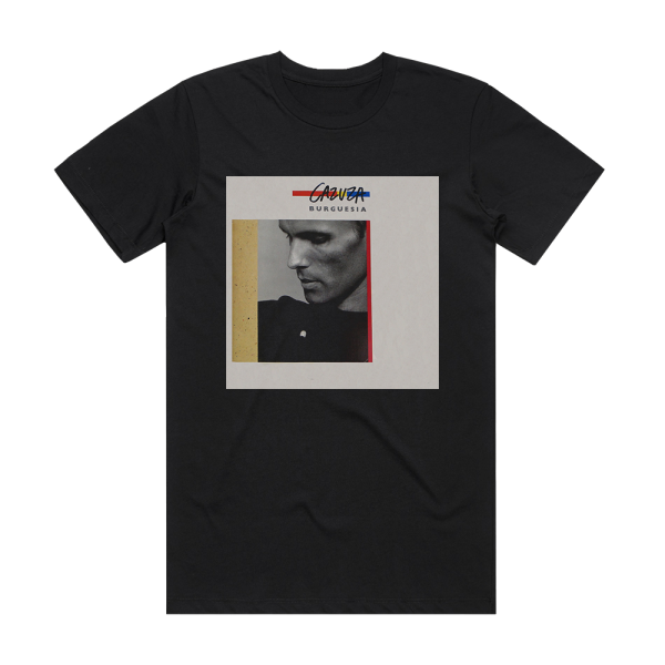 Cazuza Burguesia Album Cover T-Shirt Black