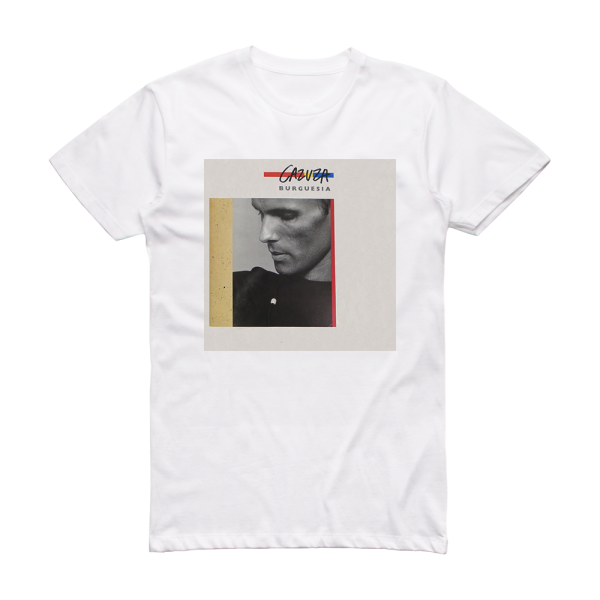 Cazuza Burguesia Album Cover T-Shirt White