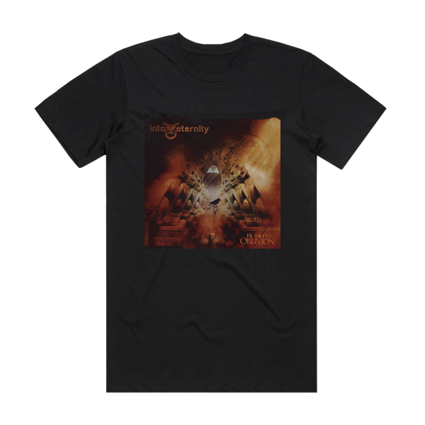 Into Eternity Buried In Oblivion Album Cover T-Shirt Black