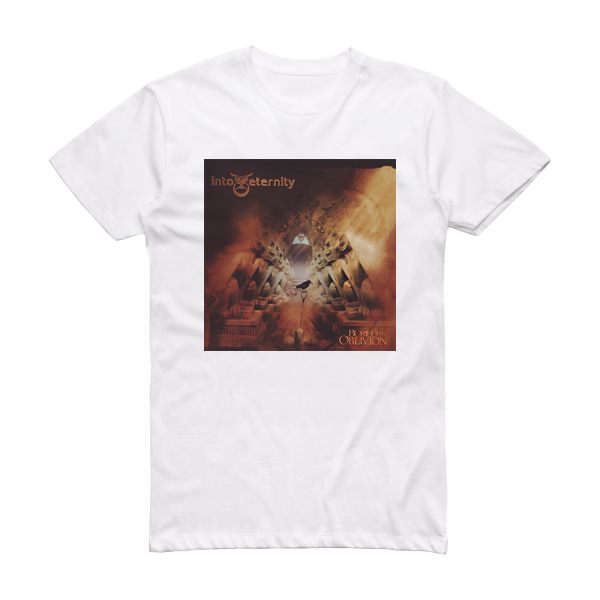 Into Eternity Buried In Oblivion Album Cover T-Shirt White