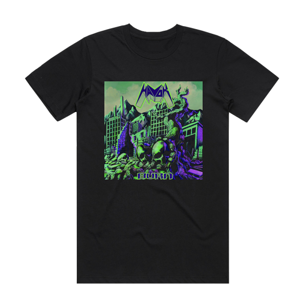 Havok Burn Album Cover T-Shirt Black