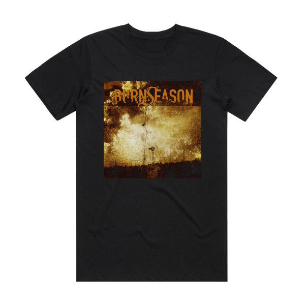 Burn Season Burn Season Album Cover T-Shirt Black