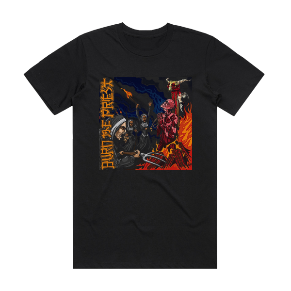 Burn the Priest Burn The Priest Album Cover T-Shirt Black