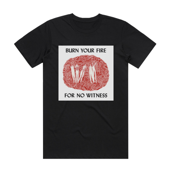 Angel Olsen Burn Your Fire For No Witness Album Cover T-Shirt Black